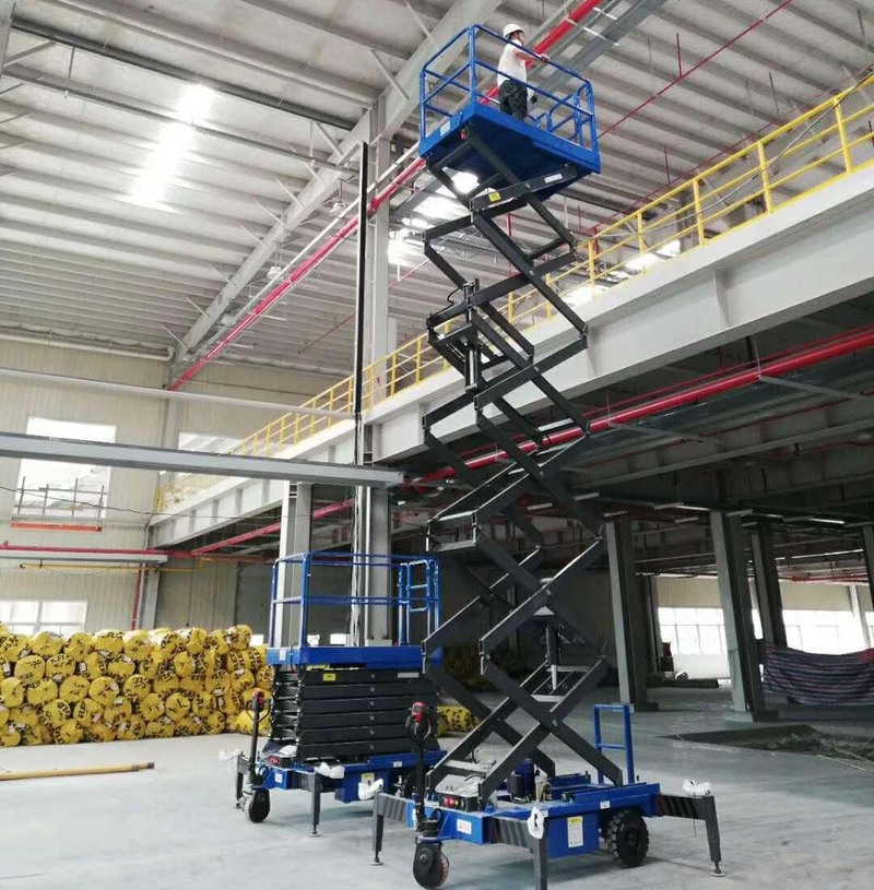 重庆助力行走剪叉式高空作业平台